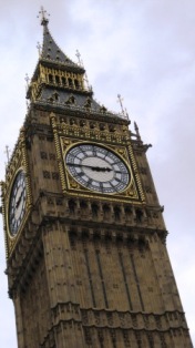 Big Ben from the tour bus